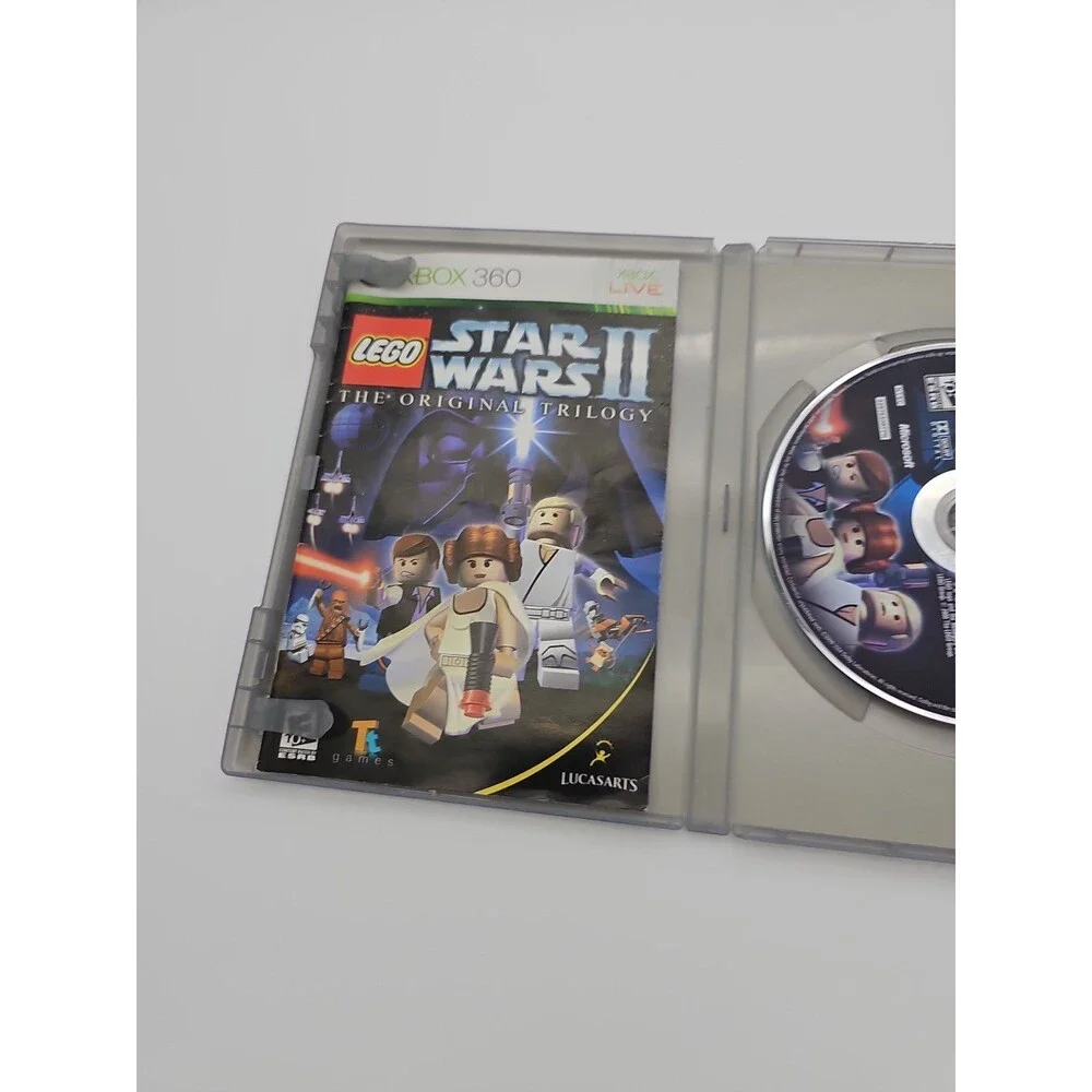 LEGO Star Wars II The Original Trilogy (Xbox 360, 2006) Complete w/ Manual